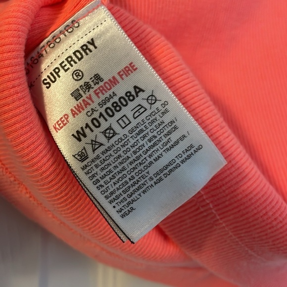 Superdry women’s workout top US size 10 - Picture 5 of 5